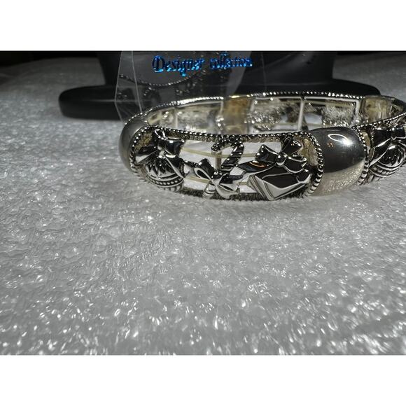 Beautiful Christmas Holiday BROKEN Bracelet Jewelry Beads Deadstock Loose BEADS - Picture 11 of 13